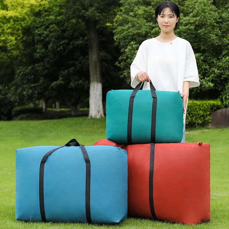 Чанта за съхранение с голям капацитет Преносима водоустойчива прахоустойчива влагоустойчива юрганка Шкаф за дрехи под леглото Опаковка Органайзер за съхранение