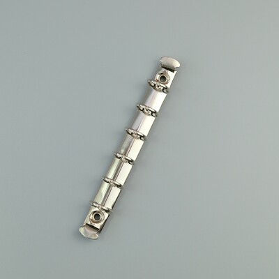 6 rõngast 1,5 cm läbimõõduga metallist spiraalköitja lahtiste lehtedega klamber A5A6/A7 sülearvuti DIY köitja tarvikud