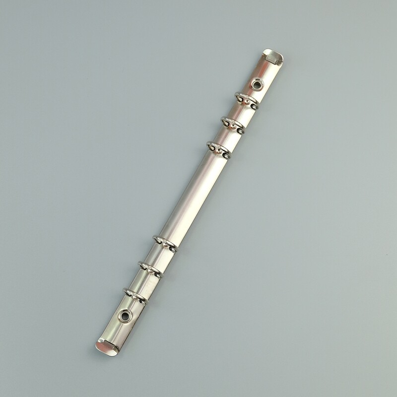 6 rõngast 1,5 cm läbimõõduga metallist spiraalköitja lahtiste lehtedega klamber A5A6/A7 sülearvuti DIY köitja tarvikud