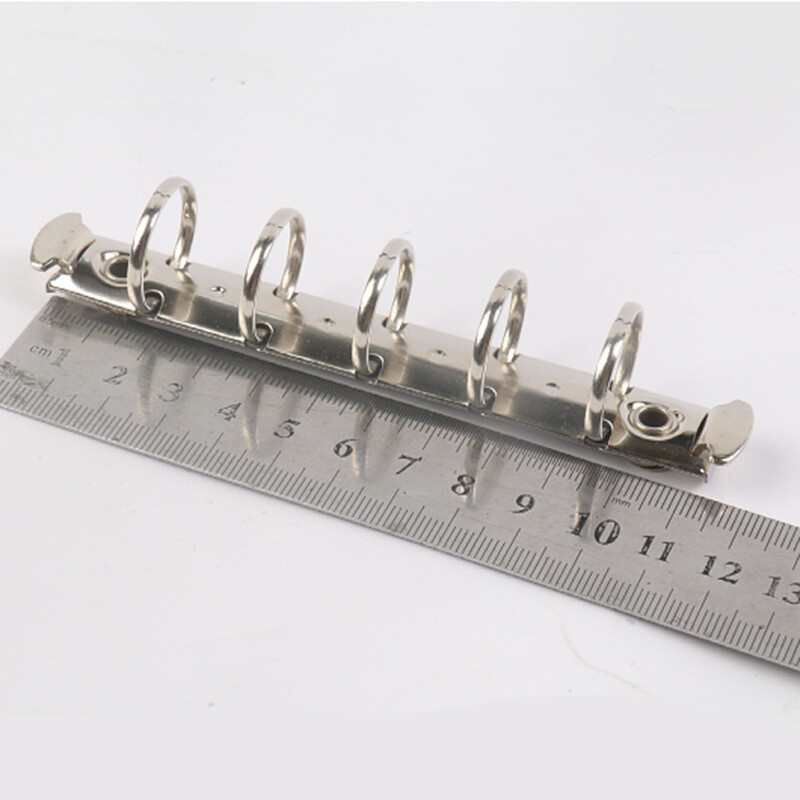 2 buc. A8 15mm 20mm Mini Liant metalic M5 Notebook 5 găuri Clip inele mici cu șuruburi Accesorii hardware pentru legare cu foi libere