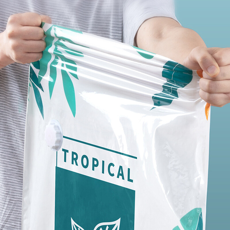 Korduvkasutatavad vaakum-hoiukotid reisimiseks Kompressioon Ruumi säästev reisimine Kodukasutus Riided Padjad Tekid Tekid Voodipesu