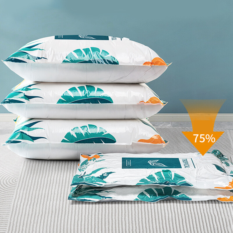 Korduvkasutatavad vaakum-hoiukotid reisimiseks Kompressioon Ruumi säästev reisimine Kodukasutus Riided Padjad Tekid Tekid Voodipesu