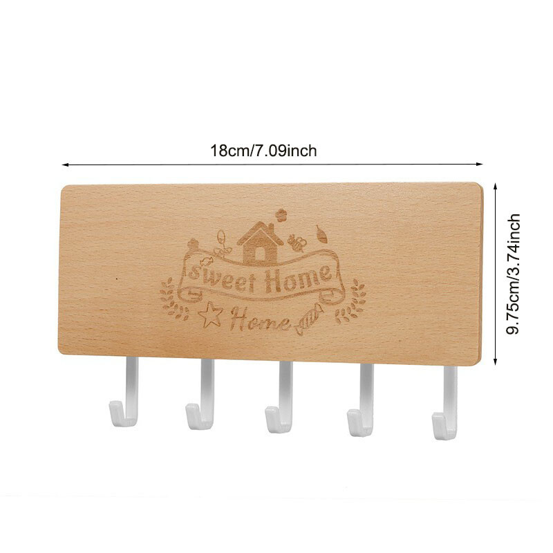 Vintage Graveeringuga võtmehoidja Kodu Aksessuaarid Seinariiul Korraldus Hoiukarp Riiulid Ruumikorraldaja Kodukaunistuse konksud