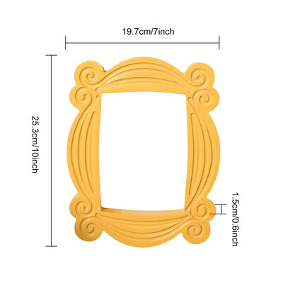 Sõprade võtmehoidja Monica uksehoidja Armas kodukink telesaadete armastajatele Korraldaja riiul postihoidja seinale