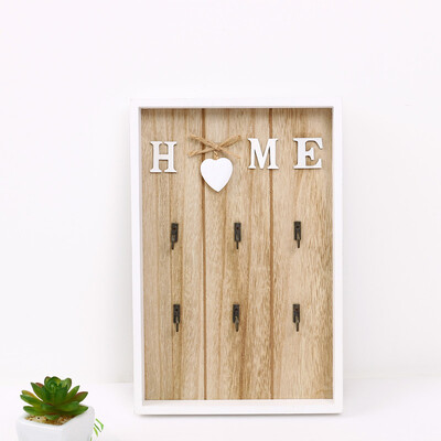 Medinė metalinė raktų kabliuko lenta Raktų laikiklis Raktų laikiklis Namų sienų apdaila Svetainės įėjimo laikymo lentyna