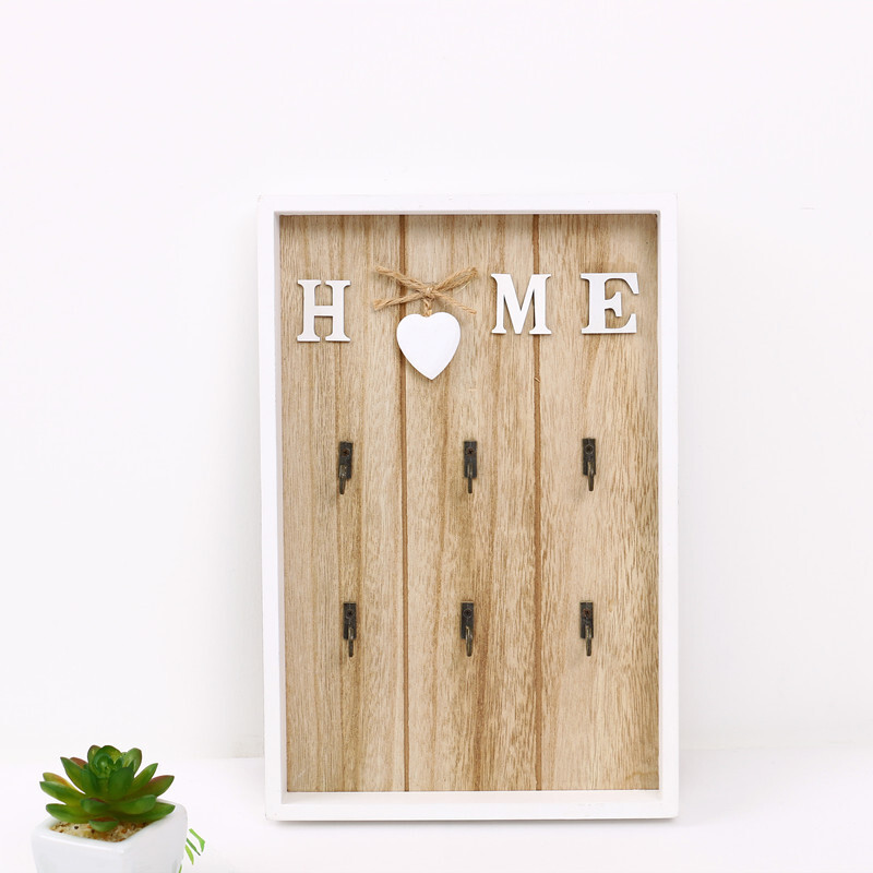 Medinė metalinė raktų kabliuko lenta Raktų laikiklis Raktų laikiklis Namų sienų apdaila Svetainės įėjimo laikymo lentyna