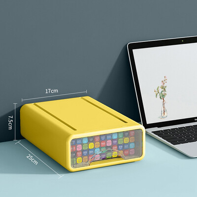 Hoiasahtel Laua korraldaja Rack Utility Rack Kosmeetika Lauaarvuti Hoiukast Kapp Kodukontori Kirjatarbed Virnastatav