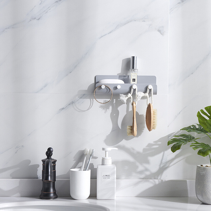 Kleepuv riiul Nordic Mitmeotstarbeline võimas köök Vannituba Sein Esik Puntsivaba veranda võtmehoidja Seinale riputatav sisekujundus