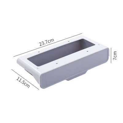 Peidetud rippuv hoiukast köögisahtel nuga kahvel lusikasalus Isekleepuv laua sahtel Kontori kirjatarvete tööriistade korraldaja