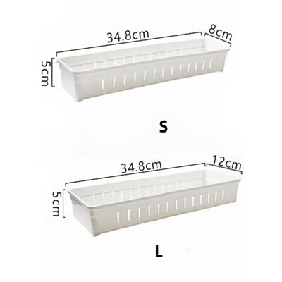 Органайзер за кухненски чекмеджета Кутия за съхранение на прибори Регулируем органайзер за шкаф с разделителна дъска Кутия за съхранение на прибори за чекмеджета