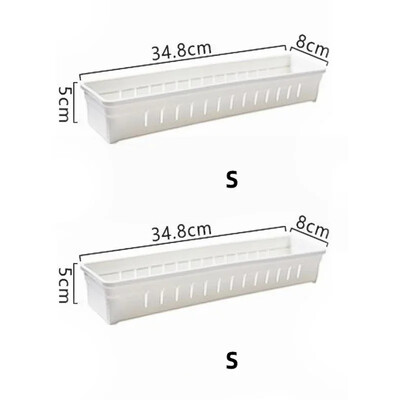 Органайзер за кухненски чекмеджета Кутия за съхранение на прибори Регулируем органайзер за шкаф с разделителна дъска Кутия за съхранение на прибори за чекмеджета