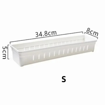 Органайзер за кухненски чекмеджета Кутия за съхранение на прибори Регулируем органайзер за шкаф с разделителна дъска Кутия за съхранение на прибори за чекмеджета