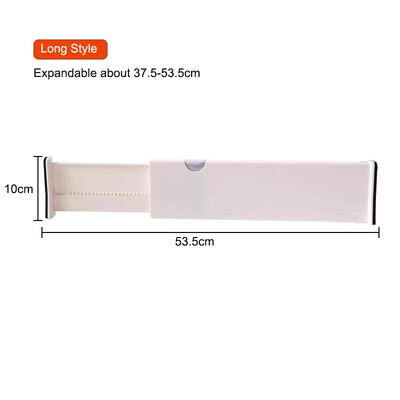 Διαιρέτη συρταριών Επεκτάσιμα ρυθμιζόμενα διαχωριστικά Συρτάρι Organizer Ντουλάπα Ρούχα γραφείου Κουζίνα Συρτάρι χωρισμική βάση