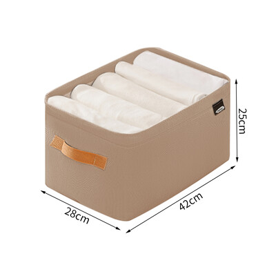 1 бр. Сгъваема кутия за съхранение на панталони Гардероб Организатори за дрехи Регулируеми кутии за чекмеджета Разделител Бельо Сутиени Гардеробни организации