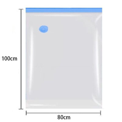 Saci de vid pentru depozitarea hainelor Organizator cuburi de ambalare prin compresie Saci de etanșare sub vid de călătorie cu pompă de mână pentru haine cu pătură