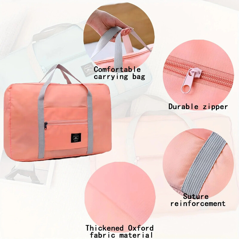 2-ро поколение преносима сгъваема чанта за съхранение при пътуване с голям капацитет Мултифункционална чанта за авиокомпания Moving Travel