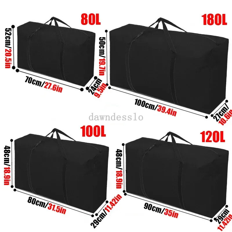 Eriti suured veekindlad liikuvad pagasikotid pesu ostukott Kokkupandav pagasi reisikott Suure mahutavusega lapiteki korraldaja