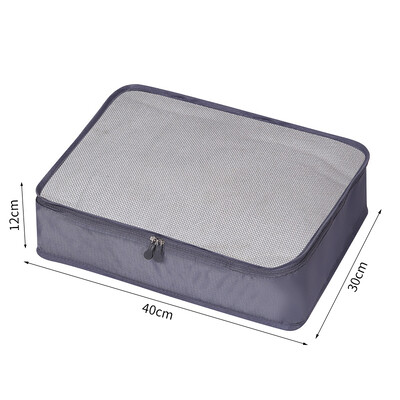 1 τεμ. Τσάντα αποθήκευσης λαβής ταξιδιού Βαλίτσα αποσκευών Ταξινόμηση Διχτυωτή τσάντα Ατζέντα Παπούτσια Θήκη μεγάλης χωρητικότητας Organizer