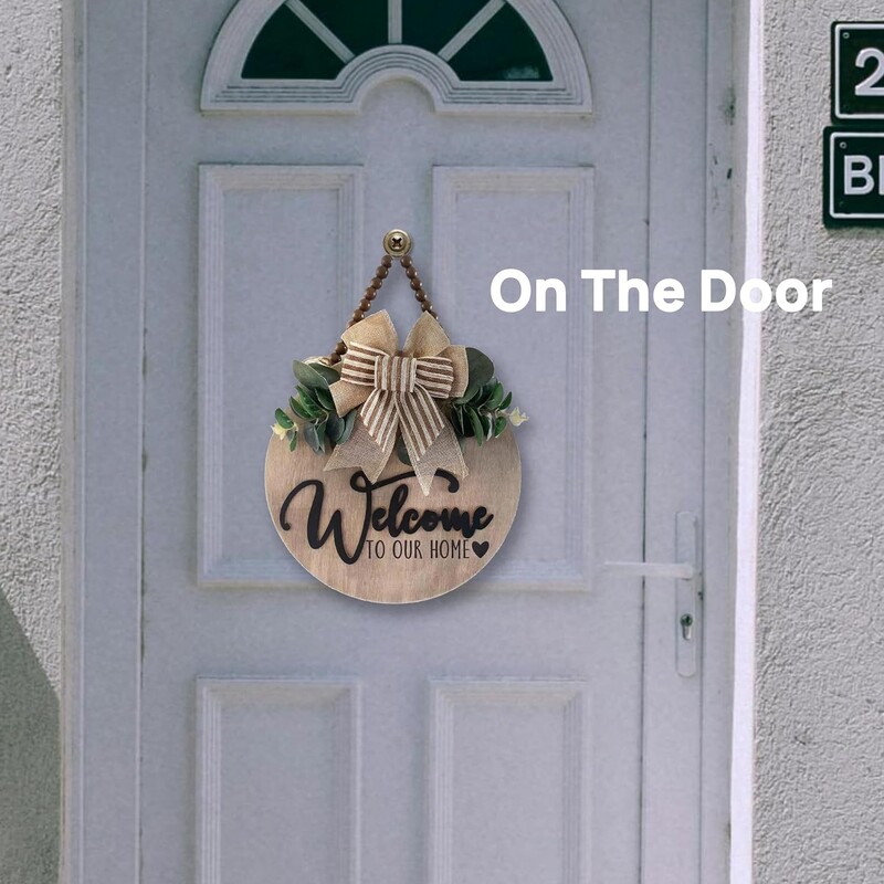 3D tervitussilt välisuksele