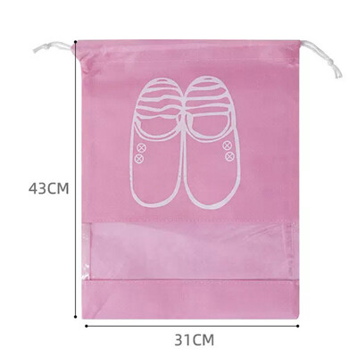 Nylon αδιάβροχο τσαντάκι αποθήκευσης με κορδόνι τσάντα πολλαπλών λειτουργιών ανθεκτικά παπούτσια Εσώρουχα Αθλητικές τσάντες ταξιδιού Ditty Τσάντες για ταξίδια