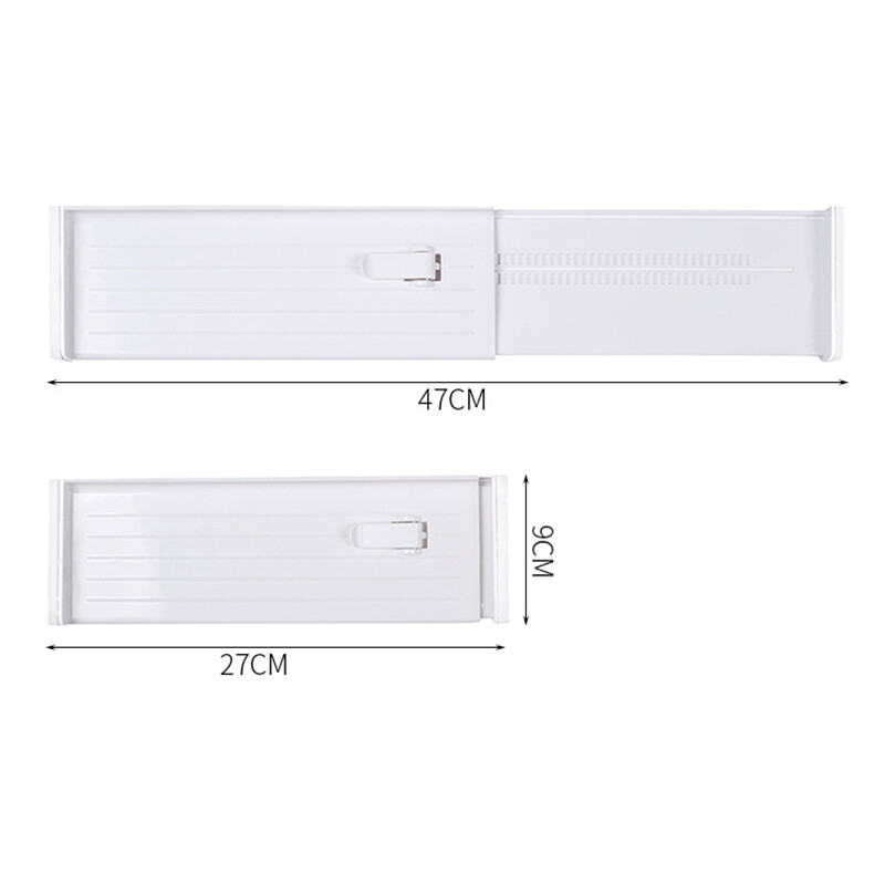 Sahtli jagaja Sissetõmmatav reguleeritav korraldaja hoiuruum ABS plastikust kapp sahtli eraldaja jagaja võre köögi magamistuppa