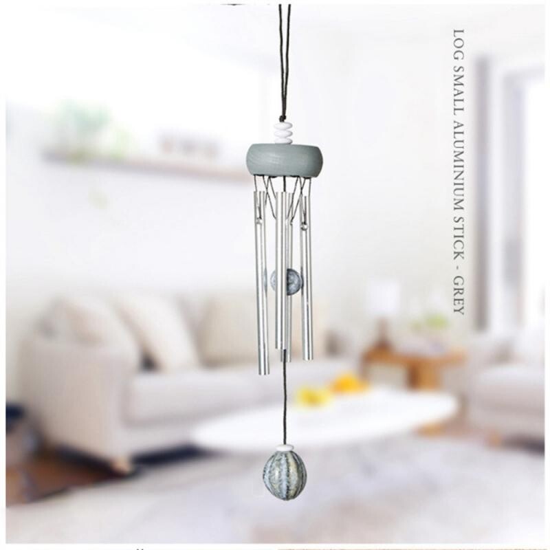 1tk Tuulekellad ripats alumiiniumtoru metalltoru tuulekellad kellad rõdu õueaed kodu rippuvad kaunistused