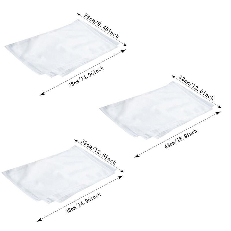 10 tk lausriidest kingakott, nööriga hoiukott Väikesed valged kingad tolmukindel ja kollane õhukuivatuskott reisijalatsi kate