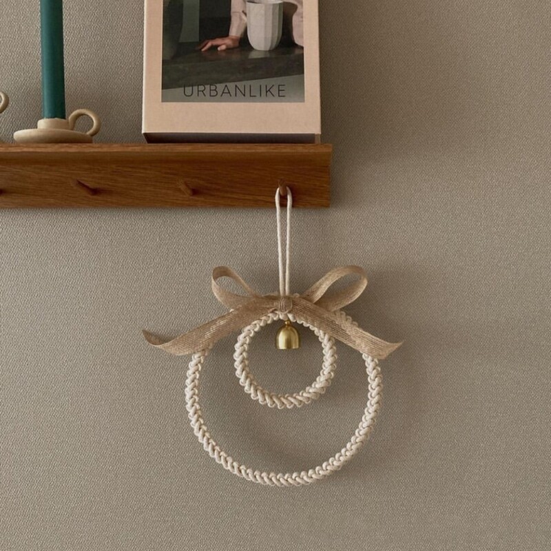 INS Σκανδιναβικό στυλ Βρεφικές κουδουνίστρες Χειροποίητες Ξύλινες Κουδουνίστρες Κουδούνια Παιδικού Δωματίου Νηπιαγωγείο Κρεμαστά Διακοσμητικά για Νεογέννητα Φωτογραφία