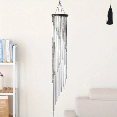 Nordic Classic Handcrafted Wind Chimes - 18 Tubes Metal Wind Bells για κήπο, βεράντα και διακόσμηση σπιτιού