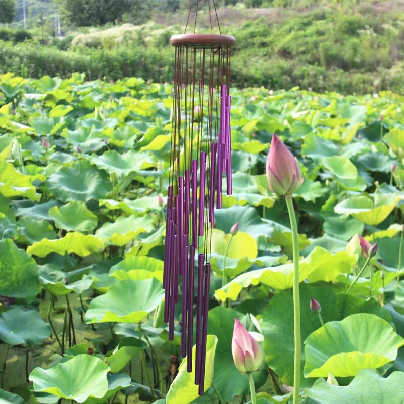 Nordic Classic Handcrafted Wind Chimes - 18 Tubes Metal Wind Bells για κήπο, βεράντα και διακόσμηση σπιτιού