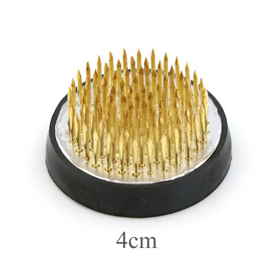 4 dimensiuni Ikebana Suport Pin Flori Decor Floral Aranjament Floral Inserare Ace de bază Artă Instrument fix Ishizaki Kenzans Pin Art