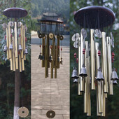 Õues elavad tuulekellad Õue aiatorud Kellad Vask Antiikne tuulekell Seinale Ripp Kodukaunistus Kaunistus Tuulekellad