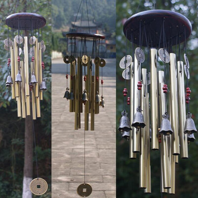 Εξωτερική Ζωή Wind Chimes Αυλή Σωλήνες κήπου Κουδούνια Χάλκινα αντίκες Ανεμοδήγημα τοίχου Διακόσμηση σπιτιού Διακόσμηση ανέμων