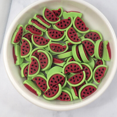 50 tk Mini Cartoon Fruit isetehtud telefoniümbris Juuksekaart Veetass Home Decor Juukselipsuvaigust küünematerjali pakk