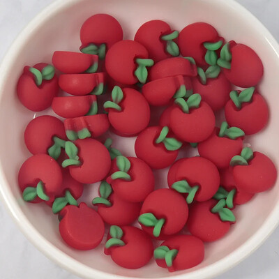 50 tk Mini Cartoon Fruit isetehtud telefoniümbris Juuksekaart Veetass Home Decor Juukselipsuvaigust küünematerjali pakk