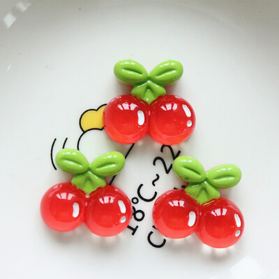 10 TK Clear Fruit Lemon Peach seeria vaiguga lamedad seljaga kabošonid juuksenõela jaoks Scrapbooking DIY ehted käsitöö kaunistustarvikud