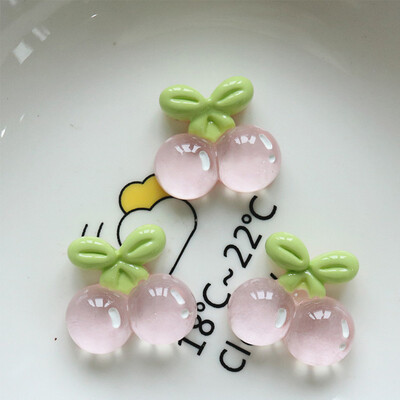 10 TK Clear Fruit Lemon Peach seeria vaiguga lamedad seljaga kabošonid juuksenõela jaoks Scrapbooking DIY ehted käsitöö kaunistustarvikud