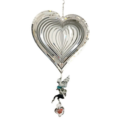 Fairy Wind Spinner Aia Tuulekellad Rippuvad Kaunistused Õues Pulmad Kawaii Maja Kodu Toa Sisustus Kella Sõbrapäeva Kingitus