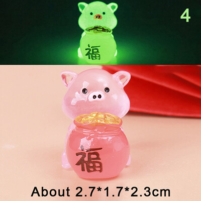 Карикатура Светеща костенурка Ягодов печат Костенурка Направи си сам Орнамент Светещи в тъмното Аксесоари от смола Аквариум Миниатюрен аквариум