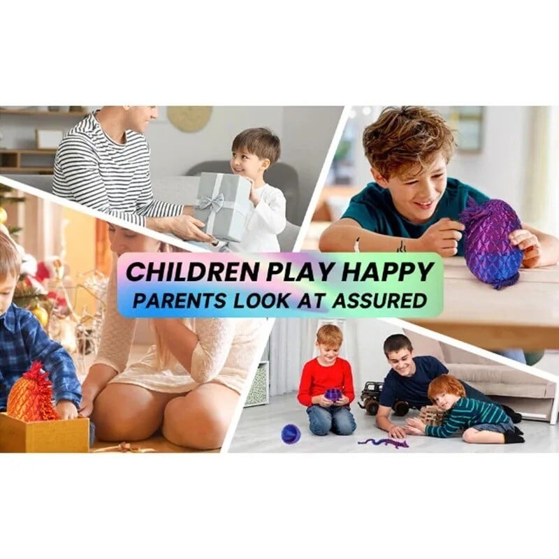 3D tiskani kineski kristalni zmaj, rotirajući zglobni ukrasi od dragog kamenja, zmajevi, igračka za dekompresiju, kreativne šarene rukotvorine