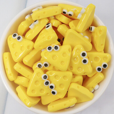 10 komada DIY pribor od smole Ručno rađeni materijali Svijetli kruh Pečenje plosnatog nakita Ukosnica Kućni dekor Magneti za hladnjak