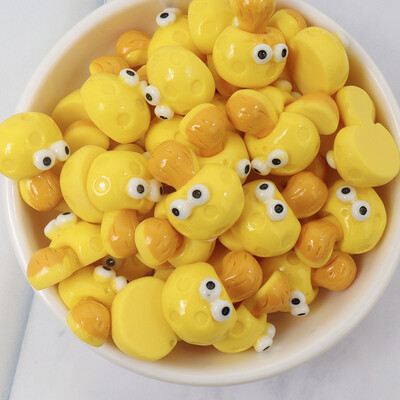 10 komada DIY pribor od smole Ručno rađeni materijali Svijetli kruh Pečenje plosnatog nakita Ukosnica Kućni dekor Magneti za hladnjak