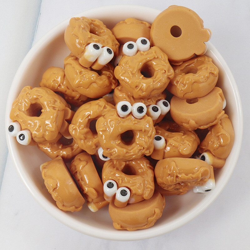 10 komada DIY pribor od smole Ručno rađeni materijali Svijetli kruh Pečenje plosnatog nakita Ukosnica Kućni dekor Magneti za hladnjak