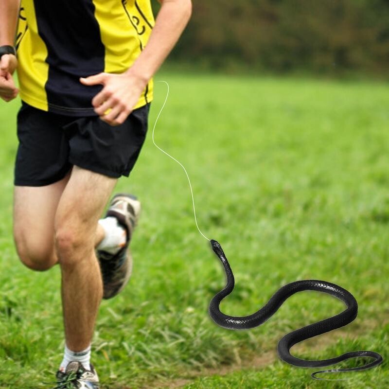 Naljakas suur realistlik kummist madu jant nööri ja klambriga kummist võltsmadu mudel, mood Halloweeni keerulised mänguasjad