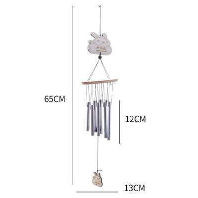 1 buc. clopoțel de vânt din bambus, culoare deschisă, cu cinci tuburi, coajă naturală de nucă de cocos, lemn, grădină și casă, decorare pentru uși agățate, cadou artizanat lucrat manual