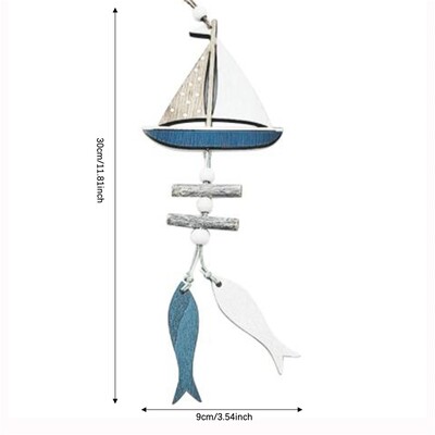 1 buc. clopoțel de vânt din bambus, culoare deschisă, cu cinci tuburi, coajă naturală de nucă de cocos, lemn, grădină și casă, decorare pentru uși agățate, cadou artizanat lucrat manual