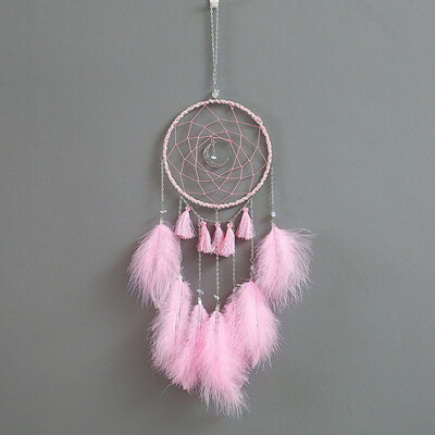 Πολύχρωμο True Feather ονειροπαγίδα φωτίζει Δημιουργικές ονειροπαγίδες κορίτσια πρακτικά ειδικά δώρα γενεθλίων διακόσμηση σπιτιού