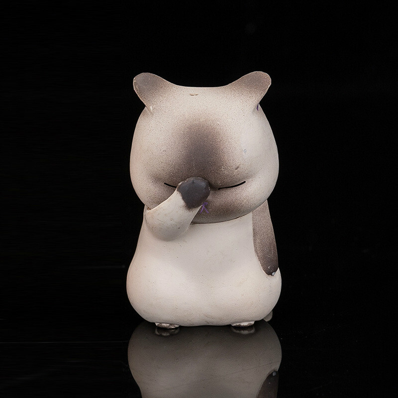 1 τμχ Facepalm Cat Cartoon Kitten Toy Cake Presents Kawaii Desk Decor Decor