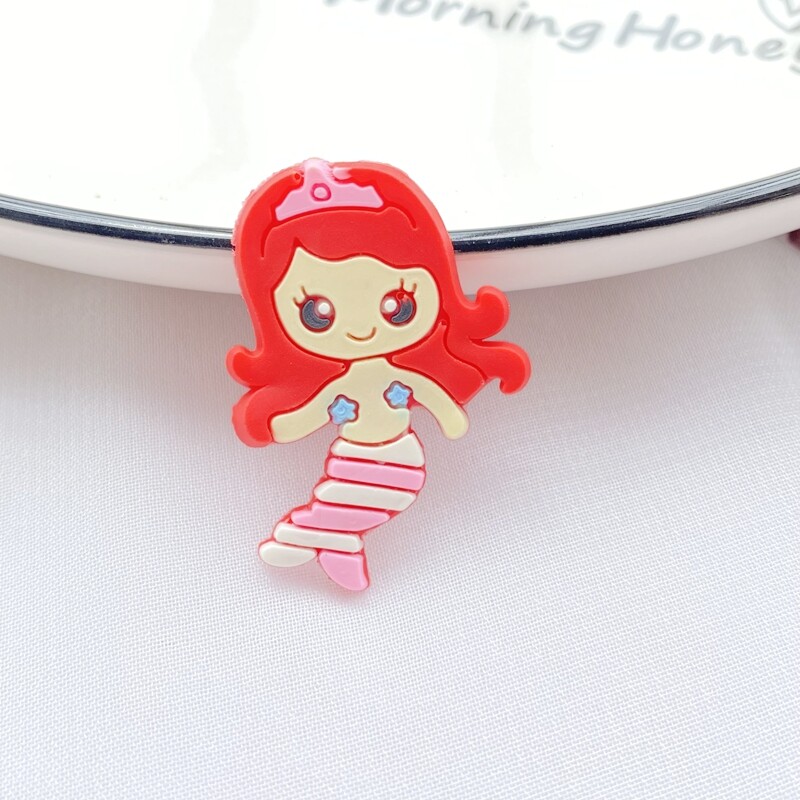 10 tk Uus armas multikas merineitsi seeria PVC painduv liim, lame tagasi DIY väljalõigete albumi kaunistus telefon käsitöö kaunistus