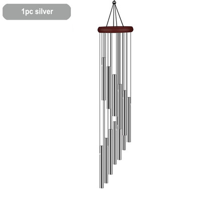 12 toru Tuulekellad ripats alumiiniumtoru metalltoru tuulekellad kellad rõdu õueaed kodu rippuv kaunistus